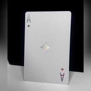 Ace of Diamonds Dior Playing Card
